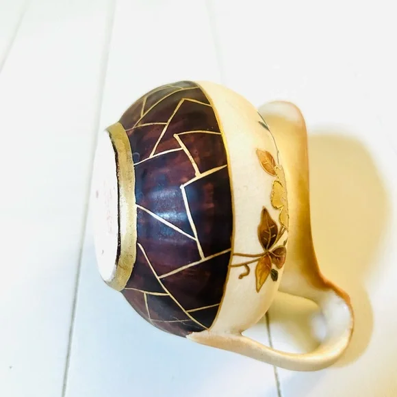 ***SOLD*** 1890’s Hampshire Pottery- Royal Worcester Style Pitcher - Picture 10 of 11